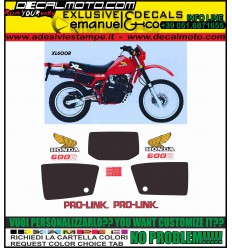 XL 600 R 1983 RED